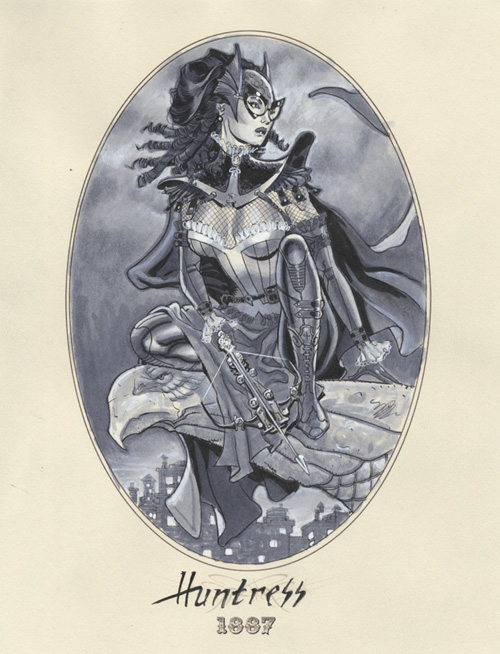 1887 DC Superheroine Fan Art