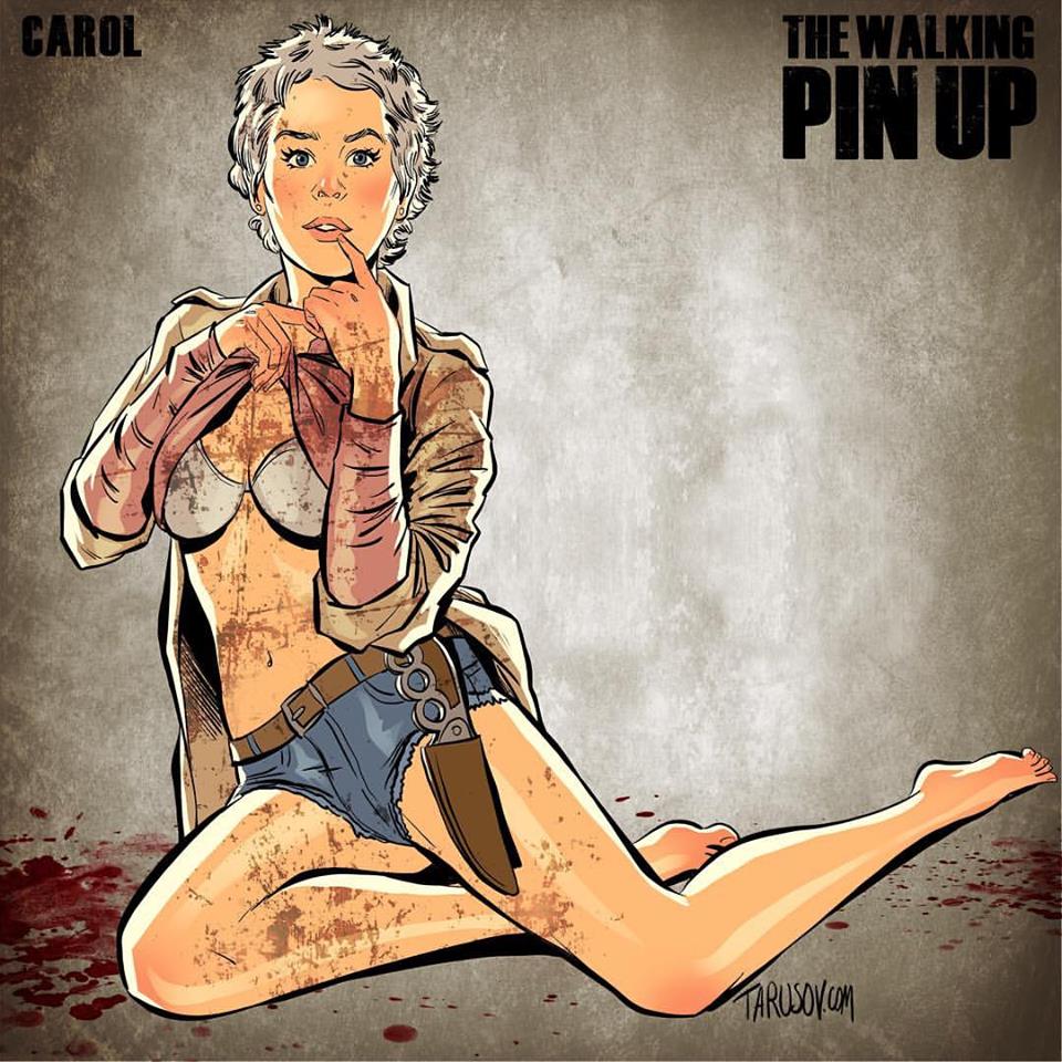 Sexy Ladies of The Walking Dead Pinups