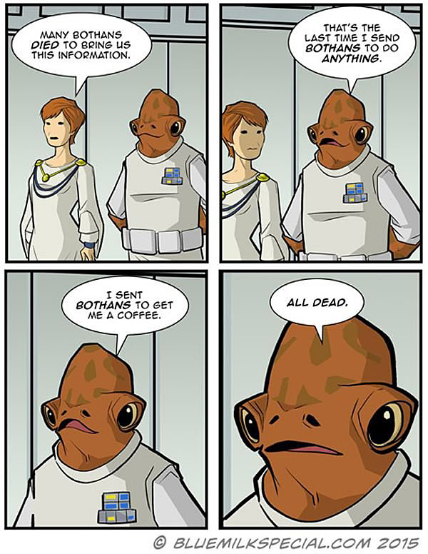 Many Bothans Died... Comic