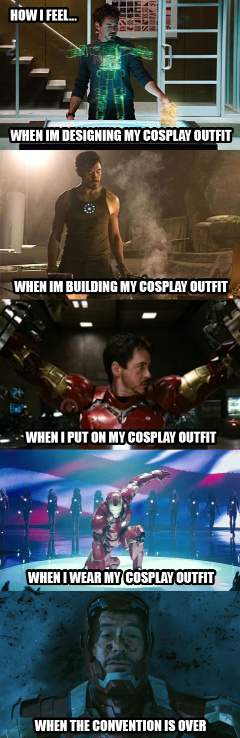 Iron Man Cosplay Meme