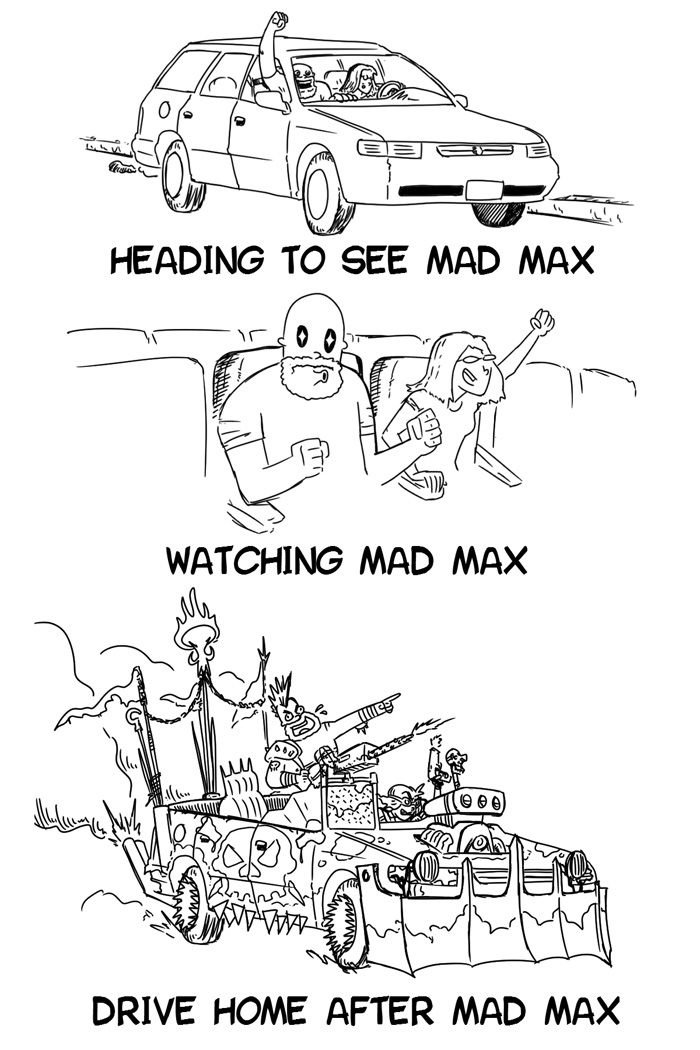 Mad Max: Fury Road Reaction Comic