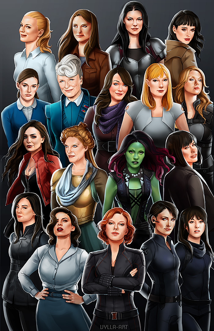 Women of the Marvel Cinematic Universe Poster