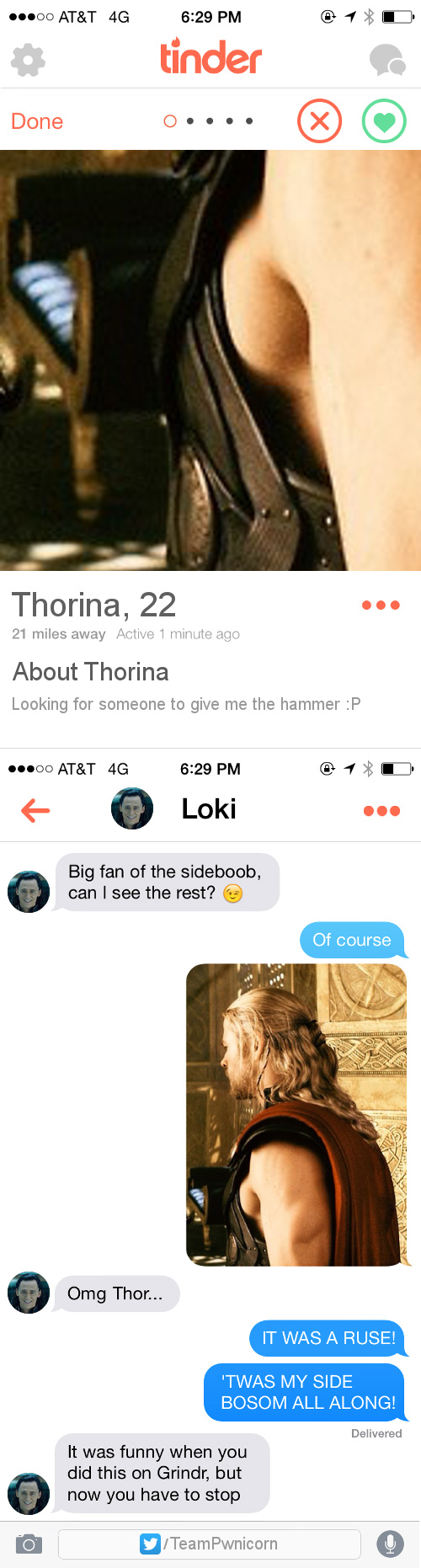 Thor Discovers Tinder