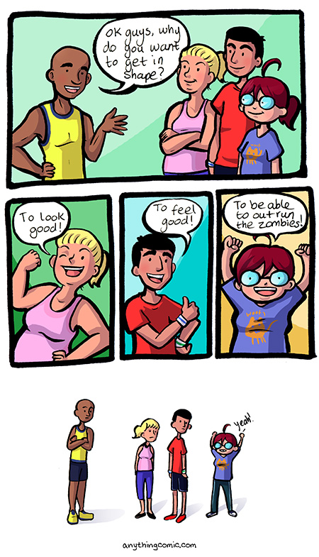 Comic - The Best Reason to Do Cardio