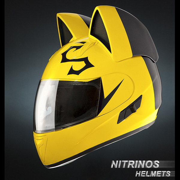 Cat Motorcycle Helmets With Ears