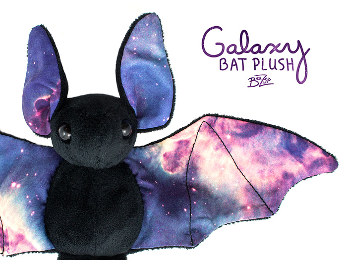 Galaxy Bat Plush