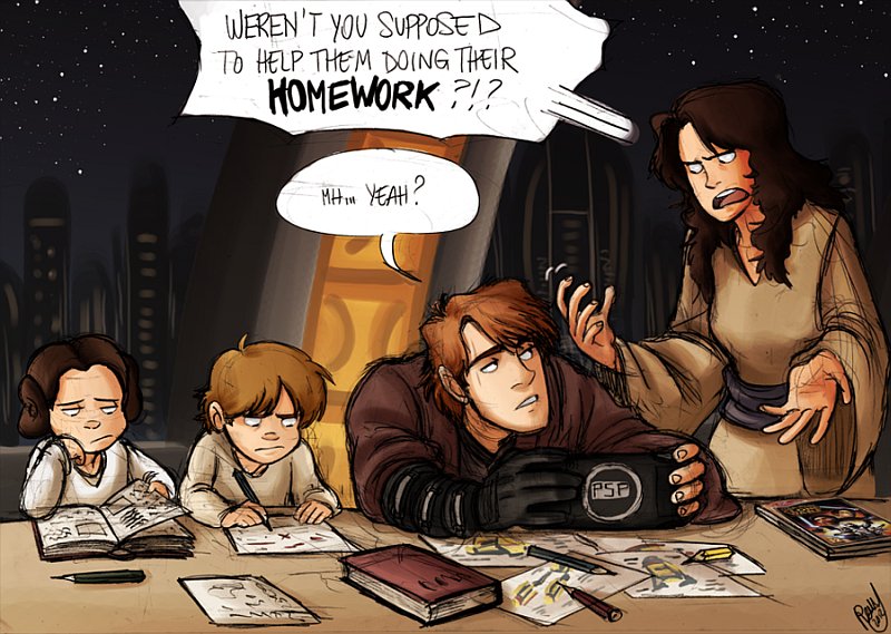 The Skywalker Family Comics - If Anakain Didn