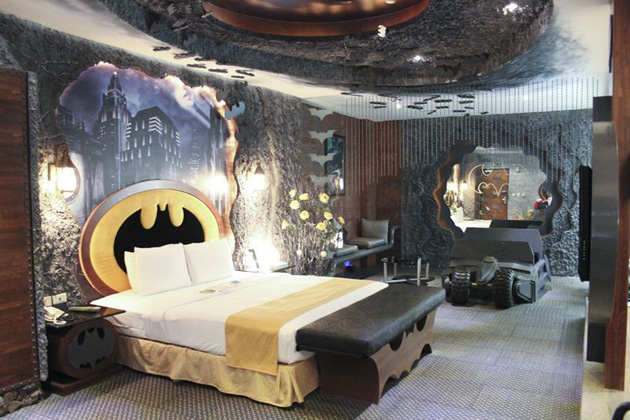 Epic Batman Hotel Room