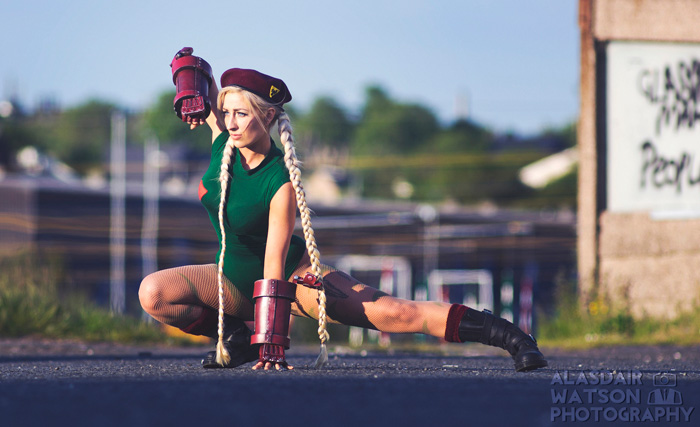 Cammy White from Street Fighter Cosplay