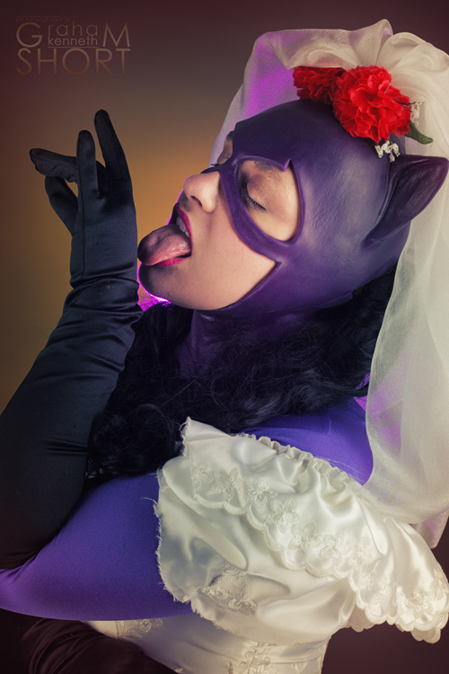 Catwoman Bride Cosplay
