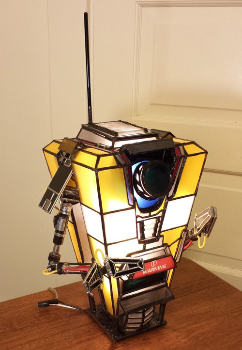 Stained Glass Claptrap from Borderlands 