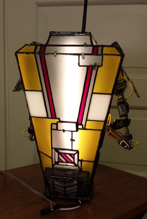 Stained Glass Claptrap from Borderlands