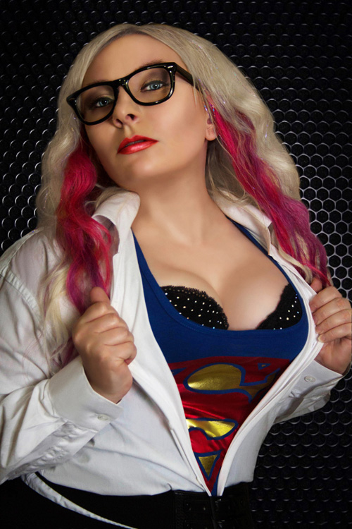Superman/Clark Kent Pinup Photoshoot