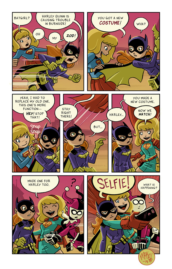 Supergirl Reacts to Batgirl