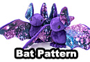 Plushie Bat Sewing Pattern