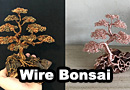 Bonsai Tree Wire Sculptures