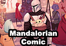The Mandalorian and Baby Yoda Shopping Comic
