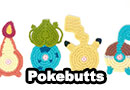 Pokémon Butt Coasters Crochet Patterns