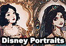 Disney Princess Fan Art Portraits