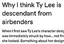Ty Lee is Descendant from Airbenders