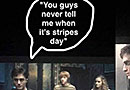 Harry Potter Stripes Day