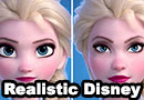 Disney Princesses If They Had Realistic Proportions