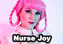 Latex Nurse Joy from Pokemon Cosplay