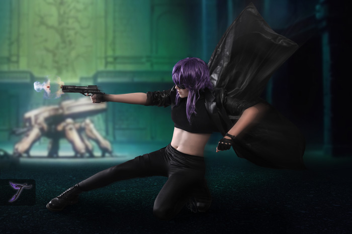 Motoko from Ghost in The Shell Cosplay