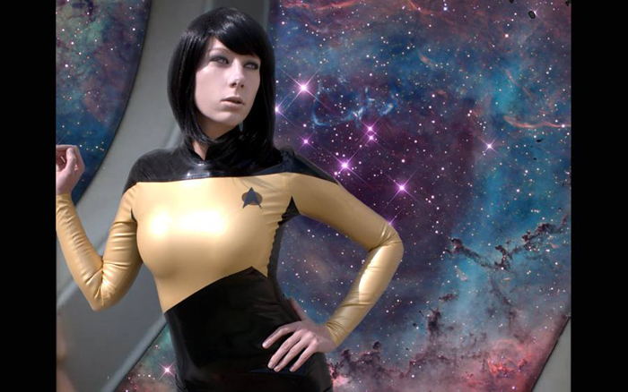 Lady Data Star Trek Cosplay