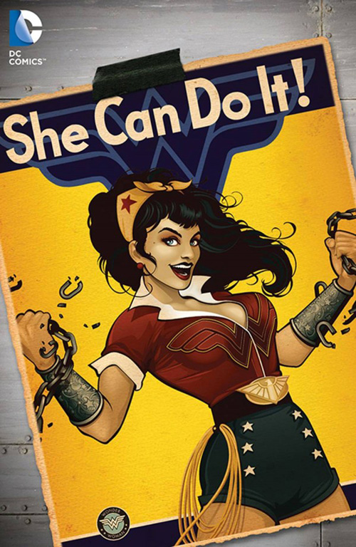 DC Bombshell Pinup Covers