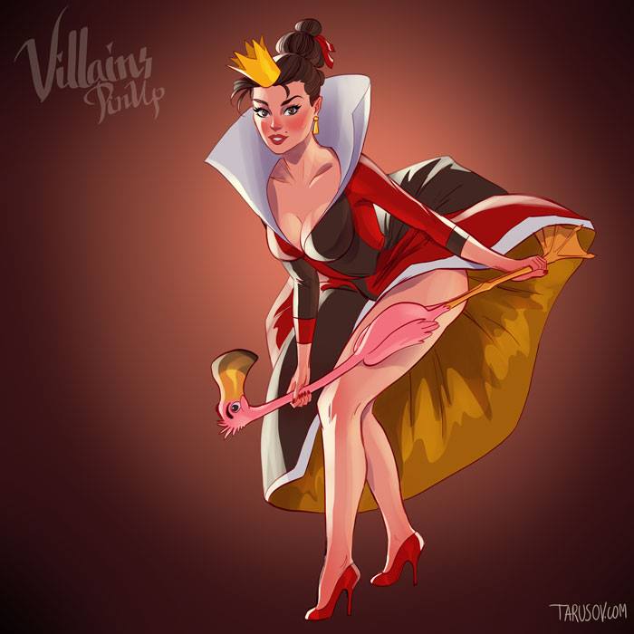 Sexy Disney Villain Pinups