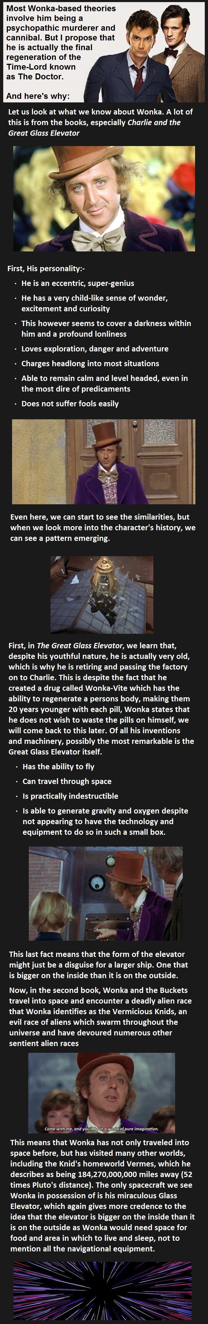 Willy Wonka Doctor Who Fan Theory