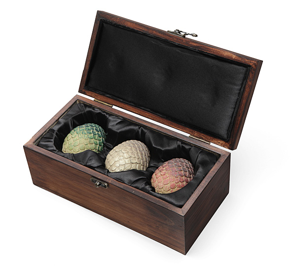 Game of Thrones Collectible Dragon Egg Box with Eggs