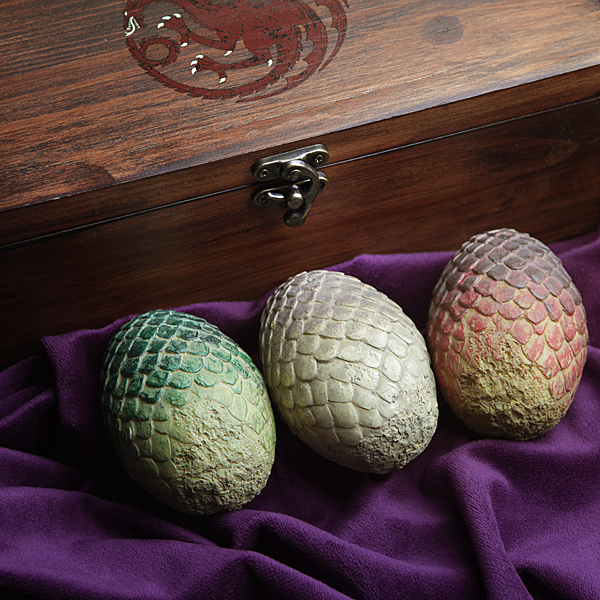 Game of Thrones Collectible Dragon Egg Box with Eggs