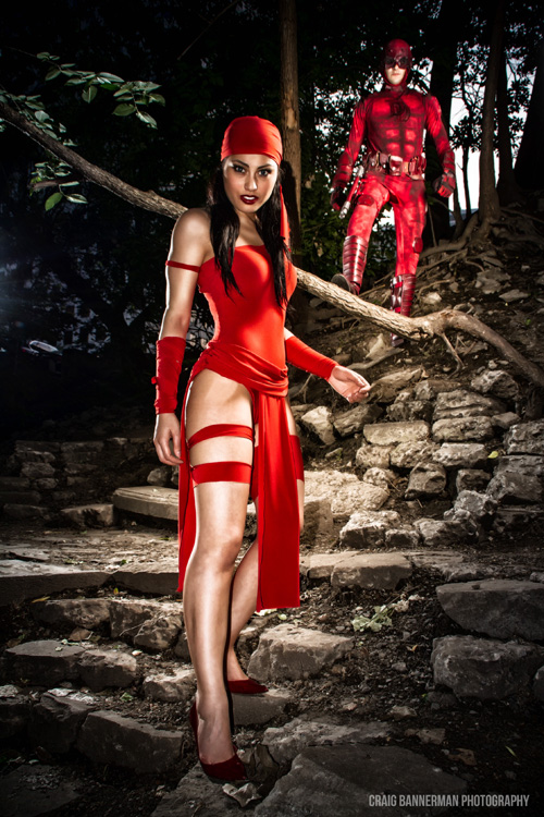 Elektra & Daredevil Cosplay