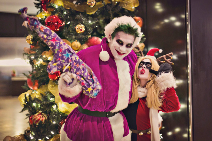 Gotham Christmas Cosplay