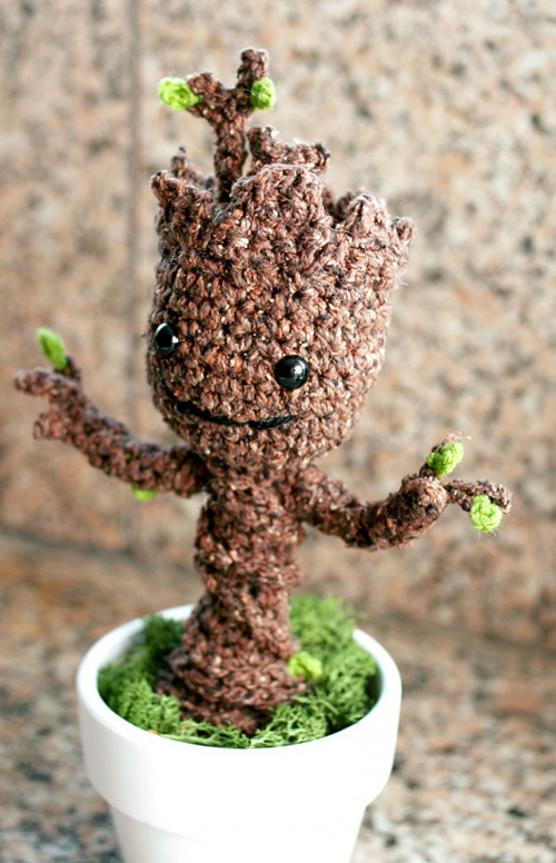 Crochet Dancing Baby Groot