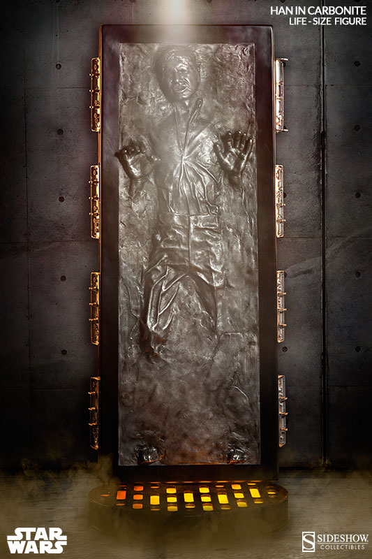 Life Size Han Solo in Carbonite