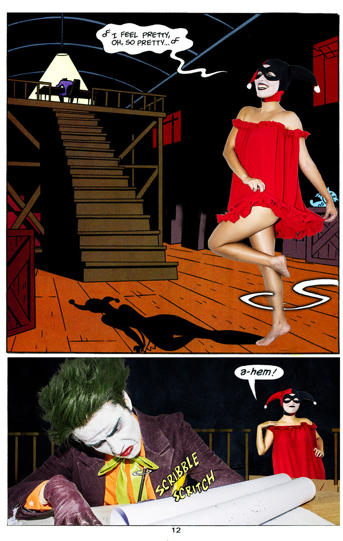 Mad Love Harley & Joker Comic Brought To Life
