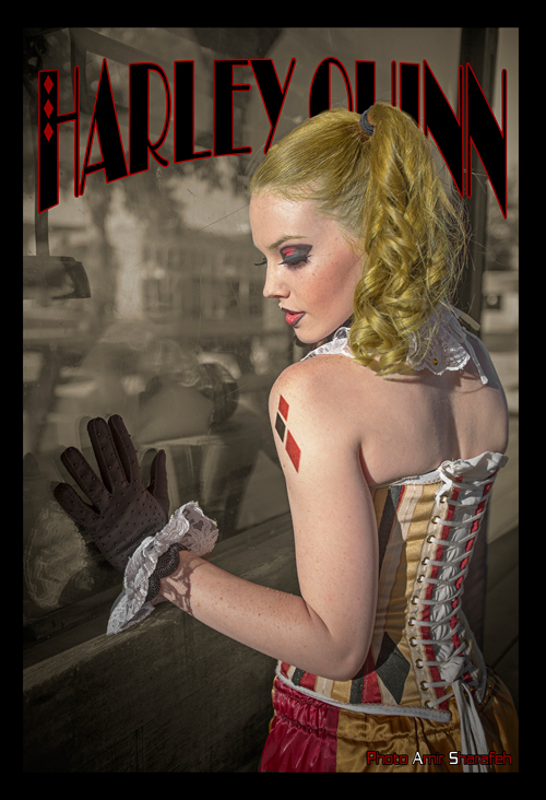Victorian Harley Quinn Cosplay