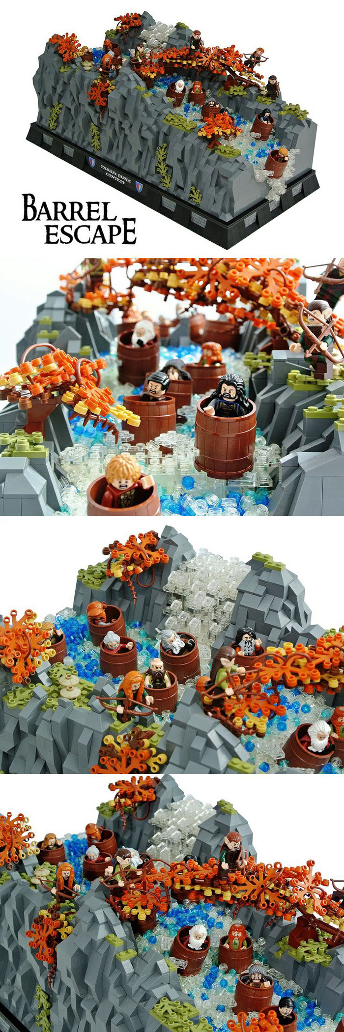 The Hobbit Barrel Escape LEGO