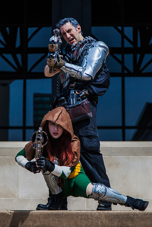 Hope Summers & Cable Cosplay