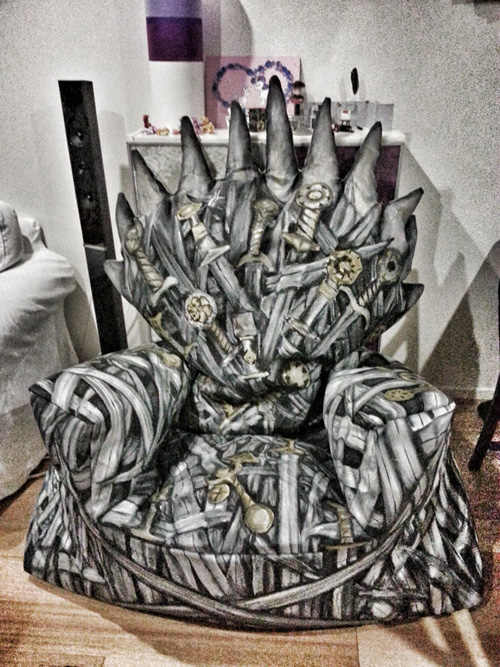 Iron Throne Bean Bag Chair