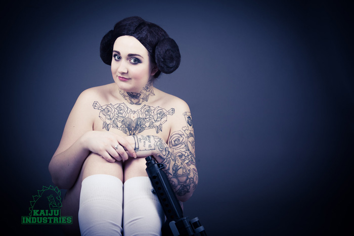 Princess Leia Pin-Up Photoshoot