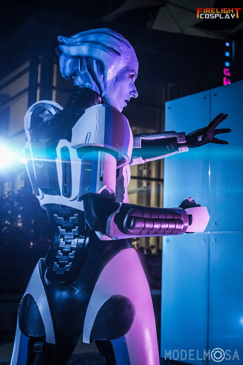 Liara from Mass Effect Cosplay