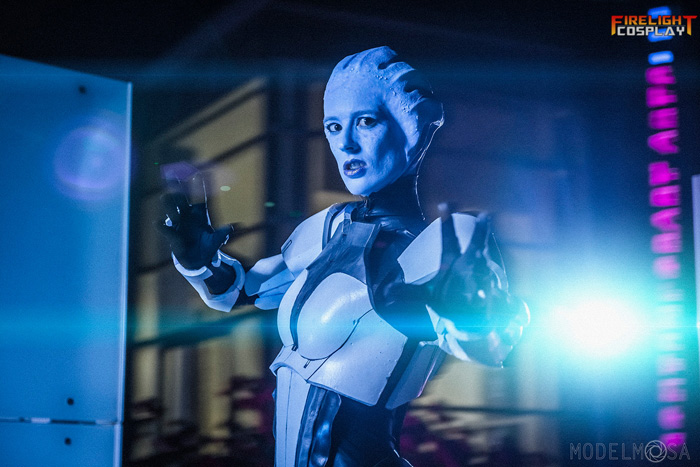 Liara from Mass Effect Cosplay