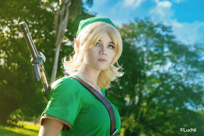 Link from Legend of Zelda Cosplay