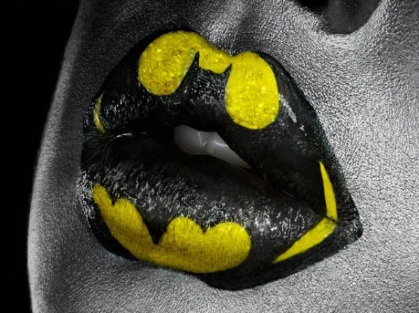 Superhero Lip Art