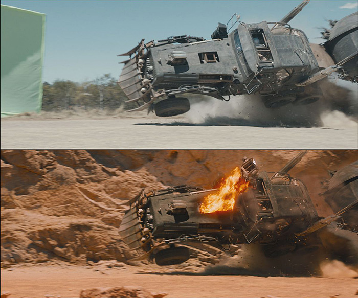 Mad Max: Fury Road Before & After VFX