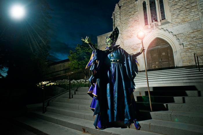 Historical Maleficent Cosplay
